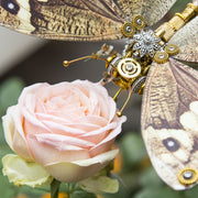 Steampunk 3D Butterfly Model Metal Puzzle DIY Assembly Kit for Kids, Teens and Adults (150PCS+) - EngineDIY