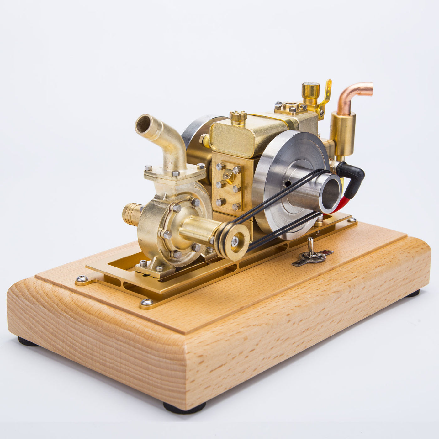 M12 1.6cc Mini 4 Stroke Retro Water-cooled Gasoline Gas Engine for Gif ...