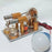 Metal 2 Cylinder Stirling Engine Model Scientific Experiment Educational Toys