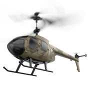 MD500 2.4G RC Airplane 4CH 6-axis Gyroscope Simulation Helicopter Model Toy (RTF Version/Green) - EngineDIY