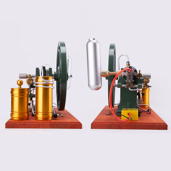 RETROL Antique 4-Stroke Hot-bulb Engine Simulation Horizontal Water-cooled Gasoline Tractor Engine Internal Combustion Engine Model Collection
