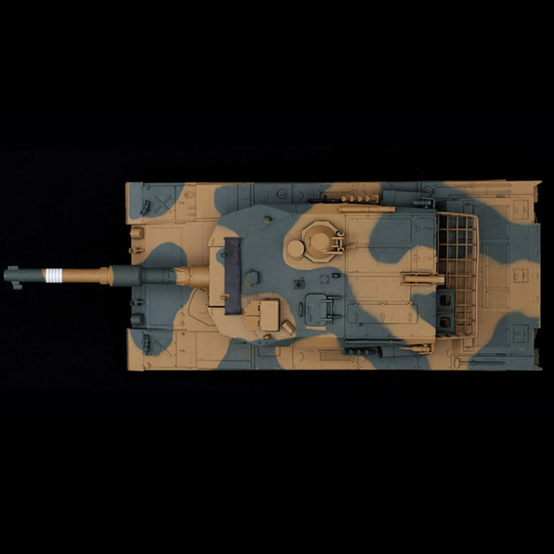 1/24 RC Panzer Deutscher Leopard2 A5 Panzermodell Militärfahrzeugmodell Spielzeug mit Lichtern und Geräuschen