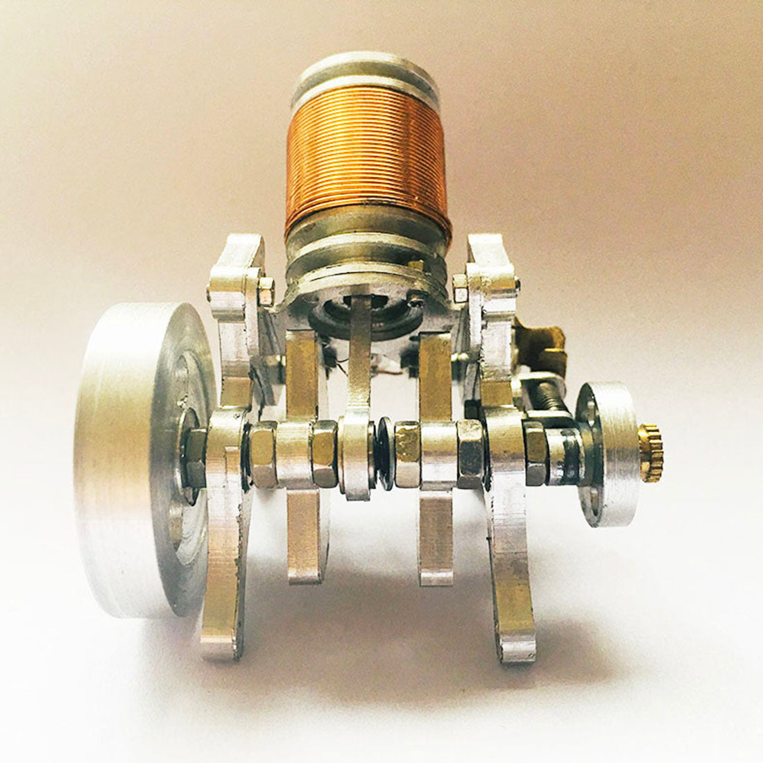 Metal Mini Type Single-cylinder Electromagnetic Engine Cannon Model Op ...