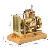 holt h74 tractor engine gas
