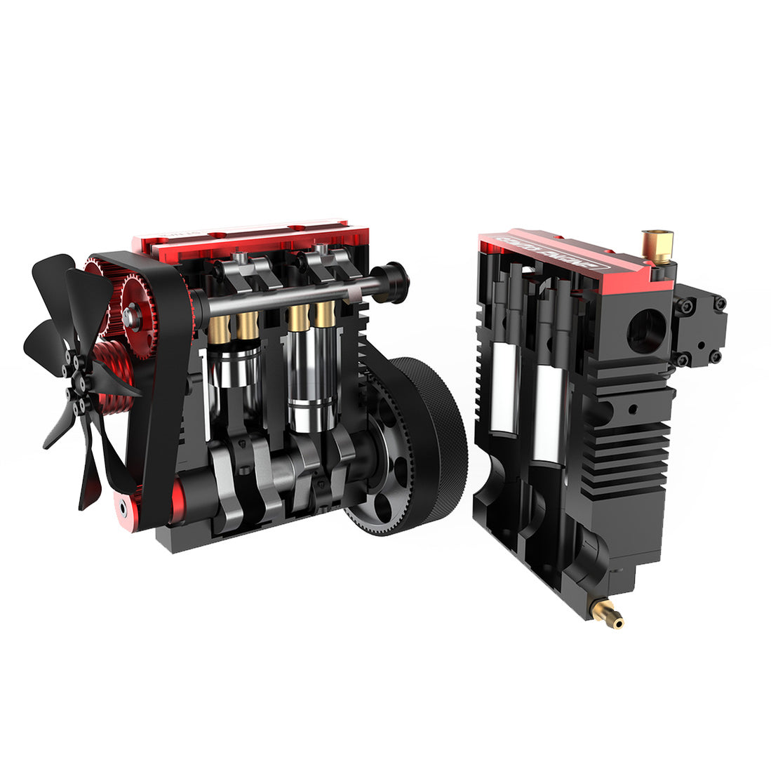 Al Engine OTTO & TOYAN FS-L200AC SOHC 4 Stroke Nitro Engine Model Kit -EngineDIY