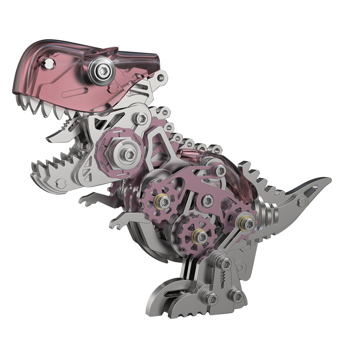 3D-Dinosaurier-Modellbausatz aus Metall, DIY-Tyrannosaurus Rex-Montagemodell – 160 Teile 