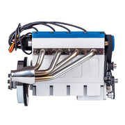 36cc DOHC Inline 4 Cylinder 4 Stroke Water-cooled Electrically Started Gasoline Engine Model for RC Model Car Boat Tank Airplane - EngineDIY