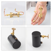 230ML Vertical Boiler Steam Boiler Model for Ship Steam Engine Model - EngineDIY