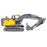 DOUBLE E 1:14 2.4G RC Excavator Metal Engineering Remote Control Construction Vehicle - Electric Cylinder Version RTR