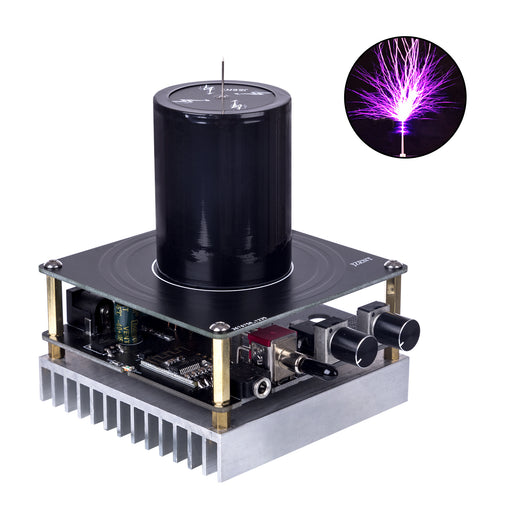 Bluetooth Square Wave Music Tesla Coil Scientific Experiment Toy with 20cm Artificial Lightning