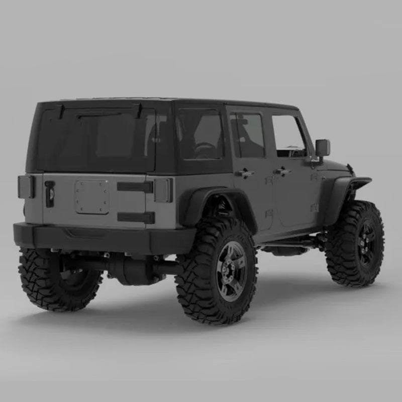 CAPO CUB2 1/18 Electric RC Car Simulation Metal 4WD Off-road Climbing Car Model KIT - EngineDIY