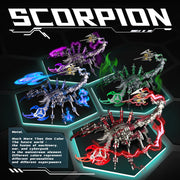 3D Puzzle DIY Model Kit Jigsaw Metal Scorpion King Mechanical Assembly Crafts-200PCS+ - EngineDIY