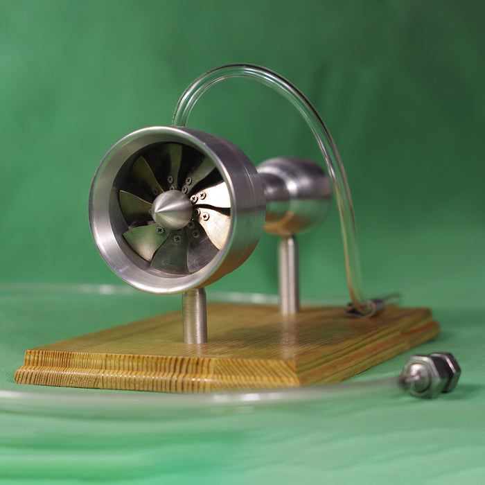 Steam Turbine Engine Model Aircraft Simulation Science Experiment Teaching Aids Gift