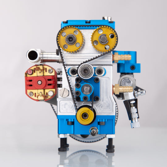 Moteur Nitro NR-200 8,6 cc, 2 cylindres en ligne, 4 temps, refroidi par eau, démarrage électrique, modèle pour voiture RC 1:8