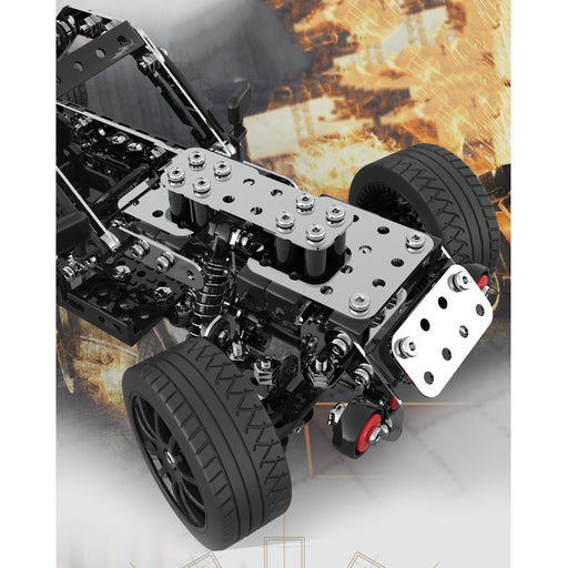 3D Metal Puzzle DIY Stainless Steel Assembly Car Toy High Speed Off-road Vehicle SW-047 Puzzle Model Kit for Adults Kids -694PCS