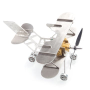 ENJOMOR Metal Stirling Airplane Model Set STEM Science Education Toy Boutique Decoration - EngineDIY
