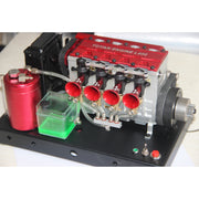 Custom 4-Way All-metal Oil Distributor Fuel by-pass Regulator for TOYAN FS-L400 14cc Inline 4 Cylinder Four-stroke Water-cooled Nitro Engine Model - EngineDIY