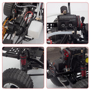 TOYAN X-POWER Sand Cruiser 1:8 RC Off-road 4WD Car Vehicle Crawler Kit - EngineDIY