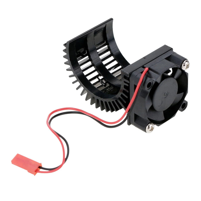 7014H Motor Heat Sink with Cooling Fan for HSP 1/10 RC Car 540/550 3650 Motor