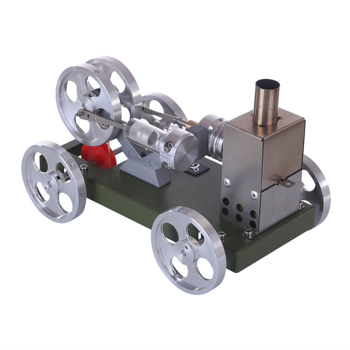 ENGINEDIY Stirling Engine Car Model Set Engine DIY Assembly Kit Physical Experiment Toy - enginediy