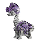 3D Metal Mechanical Dinosaur Model Kit DIY Brachiosaurus Assembly Model - 160PCS - EngineDIY