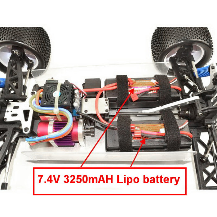 VRX RH811 1/8 Scale 4WD Brushless Off-road Monster Truck High Speed 2.4G RC Car with 120A ESC and 3674 Motor - R0021 RTR Version - enginediy