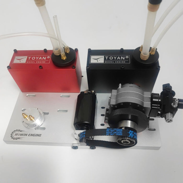 TOYAN RS-S100 Single Rotor Wankel Rotary Engine Starter Kit with Base ESC and Glow Plug