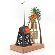 KACIO FD-6 Mini Three-legged Vertical Swing Steam Engine Model with Boiler & Steam Power Generating Units - EngineDIY