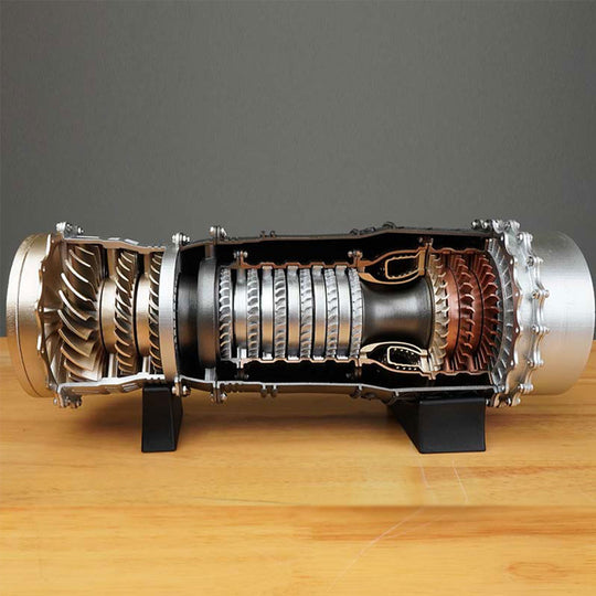 turbofan engine model kit metal