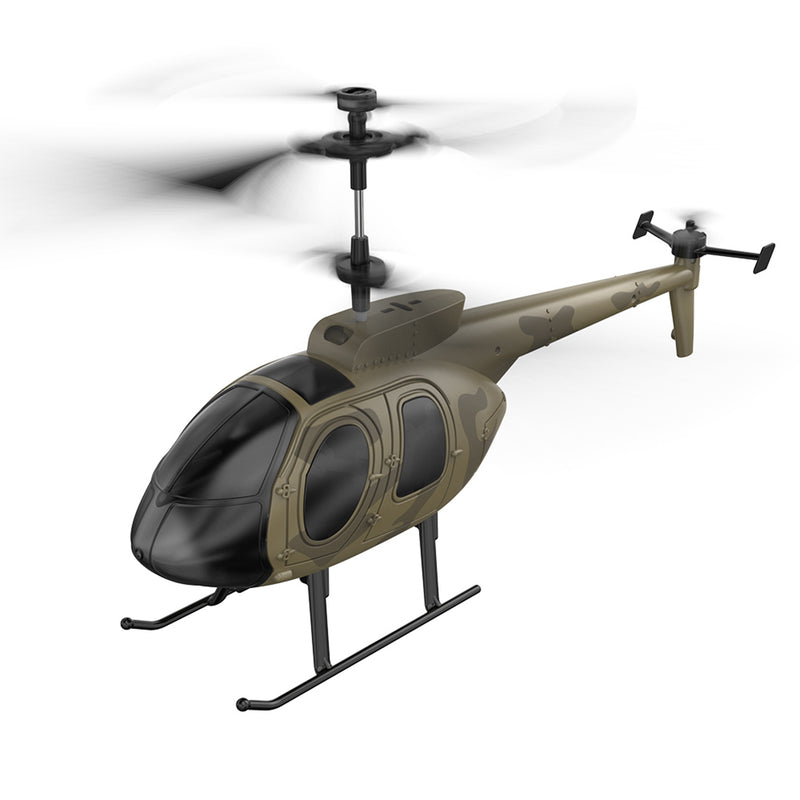 MD500 2.4G RC Airplane 4CH 6-axis Gyroscope Simulation Helicopter Model Toy (RTF Version/Green) - EngineDIY