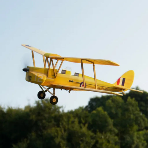 MinimumRC Tigermoth 4CH RC Biplane Mini Fixed-Wing Airplane Model Toy