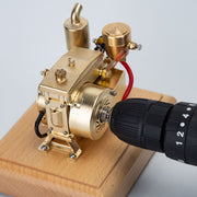 M21 1.9CC Mini Horizontal Single-cylinder Four-stroke Gasoline Engine Tractor Engine IC Engine Model - EngineDIY