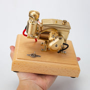 M21 1.9CC Mini Horizontal Single-cylinder Four-stroke Gasoline Engine Tractor Engine IC Engine Model - EngineDIY