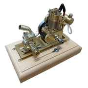 M16C 1.6cc Mini 4 Stroke Gasoline Engine Model Vertical Air-cooled Single-cylinder Internal Combustion Engine Model with Vane Pump - EngineDIY
