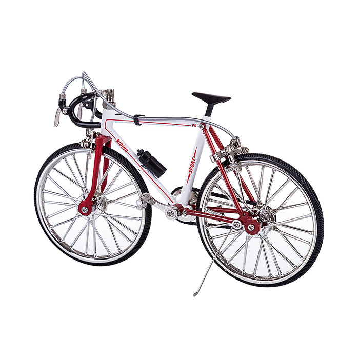 Metal DIY Assembly Bicycle Model Simulated Decoration Bike Model - FS-00150