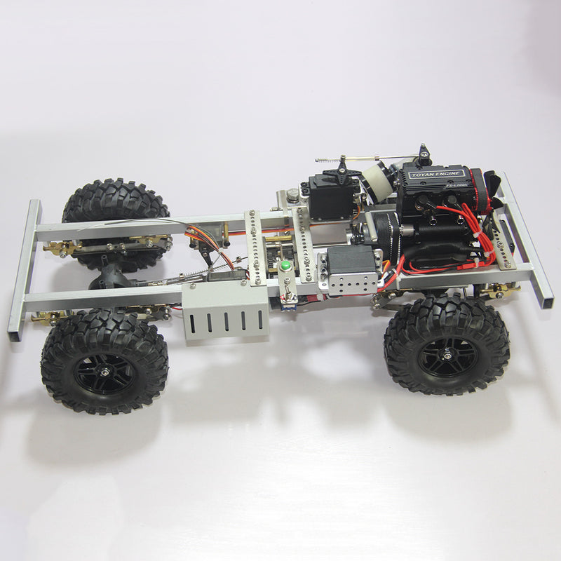 1/10 RC Car 2.4G 4WD Off-road Vehicle with TOYAN Double-cylinder Engine - RTR Version - EngineDIY