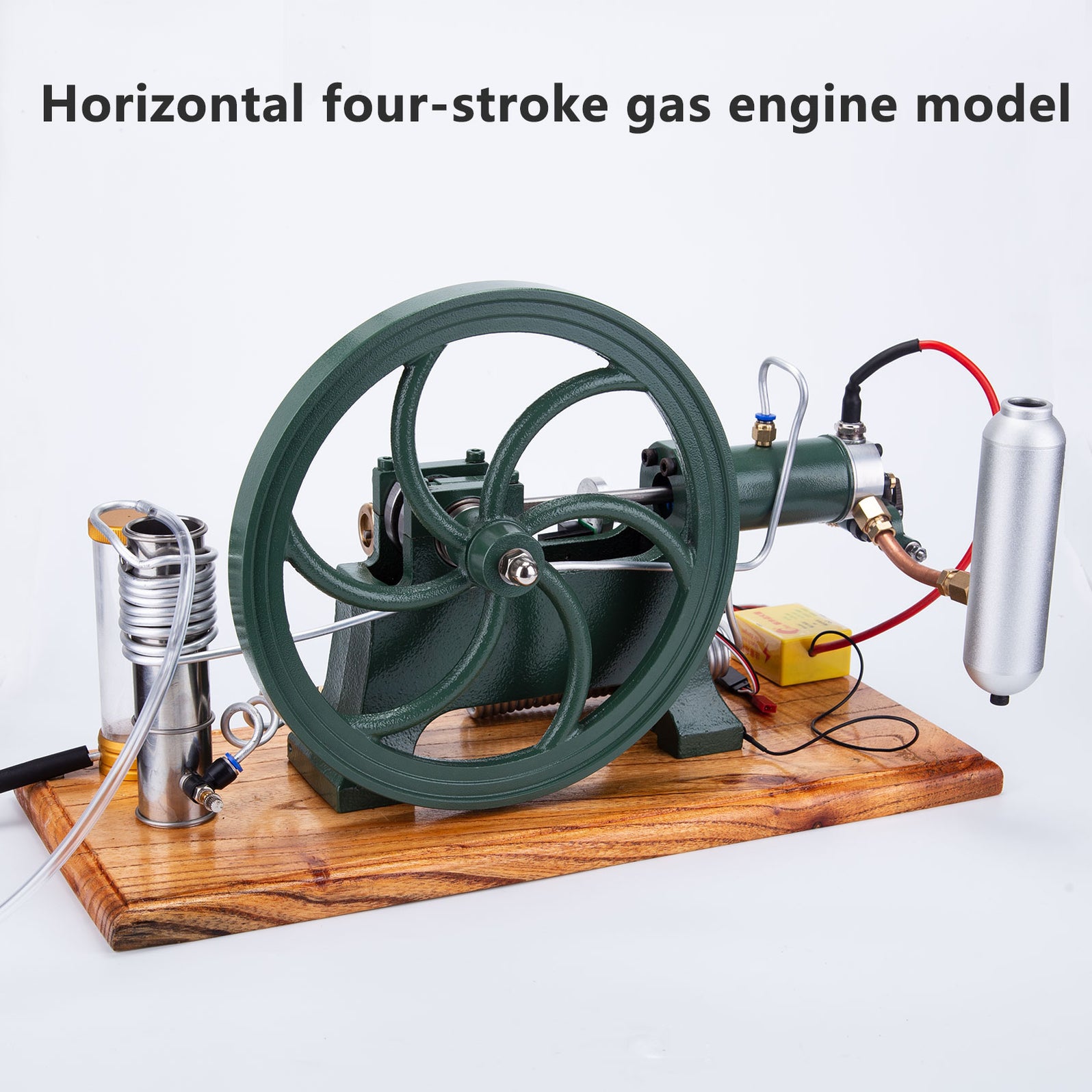 Miniature Mill Engine RETROL Horizontal Mill Engine Stationary Steam Engine Hot-bulb Engine ...