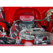 V8 Engine Fan Radiator Motor Hood Kit for 1/10 RC Car GRC 1976 F76 Motor - EngineDIY