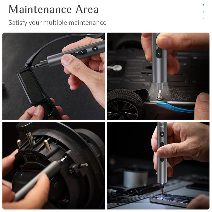28 In 1 Mini Precision Electric Screwdriver Head Maintenance Tools DIY