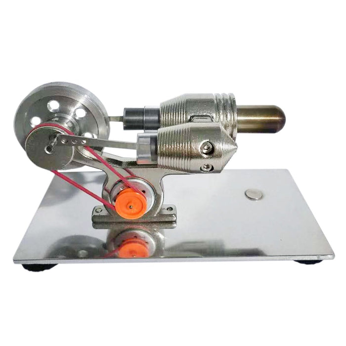 Stirling Engine with Generator and Bulb Stirling Motor Model Science Toy - enginediy