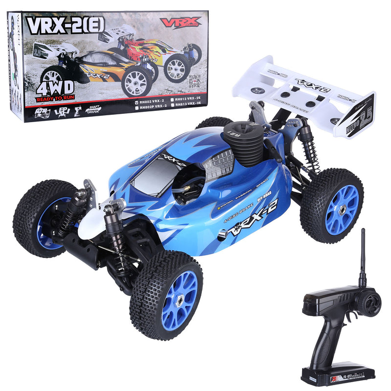 VRX RH802 1/8 Scale 4WD Nitro Powered RC Car Off-road Buggy Vehicle High Speed 2.4G Nitro RC Car - EngineDIY