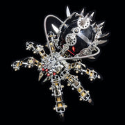 3D Puzzle DIY Model Kit Spider with Bluetooth Speaker Metal Games Creative Gift - EngineDIY