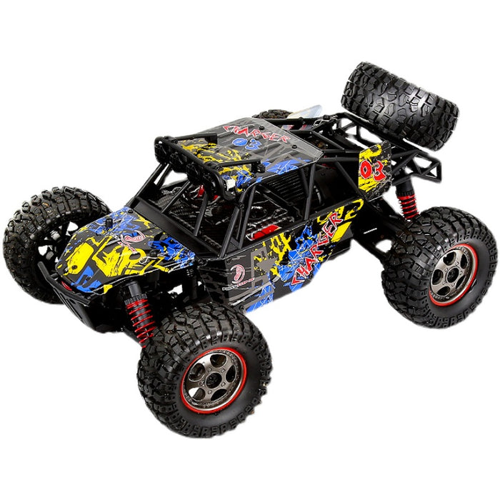BASHER 101 1/14 2.4GHz RC Car 4WD RC Off-road Vehicle High-speed 48KM/H All-terrain RC Truck with LED Lights
