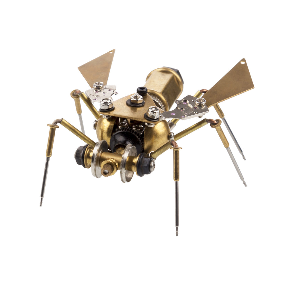 80Pcs Steampunk Insect Metal Model Kits Mechanical Crafts for Home Decor - Wasp
