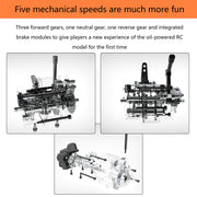 TOYAN X-POWER Sand Cruiser 1:8 RC Off-road 4WD Car Vehicle Crawler Kit - EngineDIY