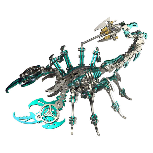3D Puzzle DIY Model Kit Jigsaw Metal Scorpion King Mechanical Assembly Crafts-200PCS+ - EngineDIY