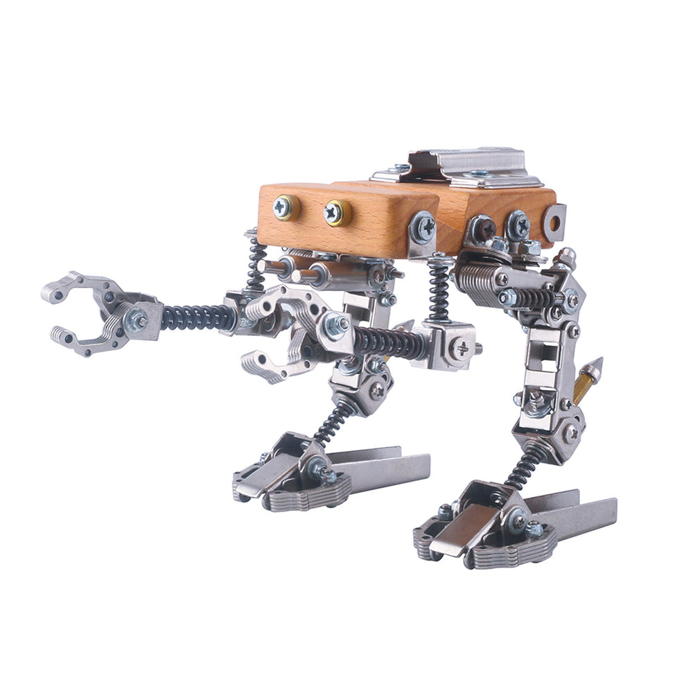 209Pcs DIY Mechanical Infantry Kit 3D Assembly Metal Phone Holder Model Toy