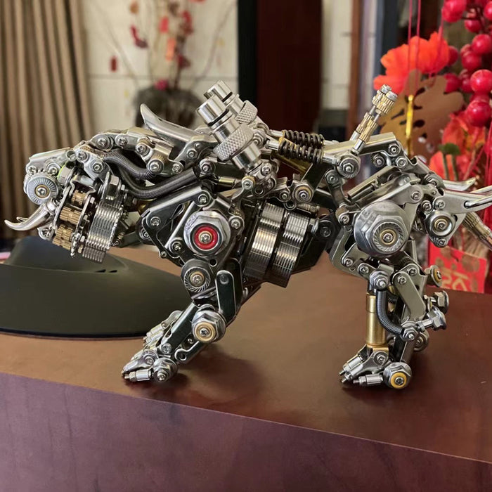 700PCS+ 3D Metal Bengal Tiger Kit Assembly DIY Toy