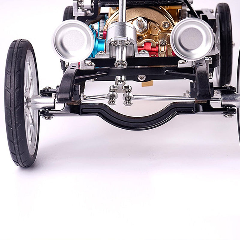 Mini Engine Build Kit 460 Mini Engine Build Kit Single-cylinder Steam Car Engine Assembly Model ...