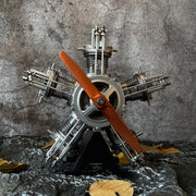 5 Cylinder Radial Engine Model Kit that Works - Build Your Own Radial Engine - TECHING 1: 6 Full Metal Radial Engine Model Kit 230+Pcs - EngineDIY